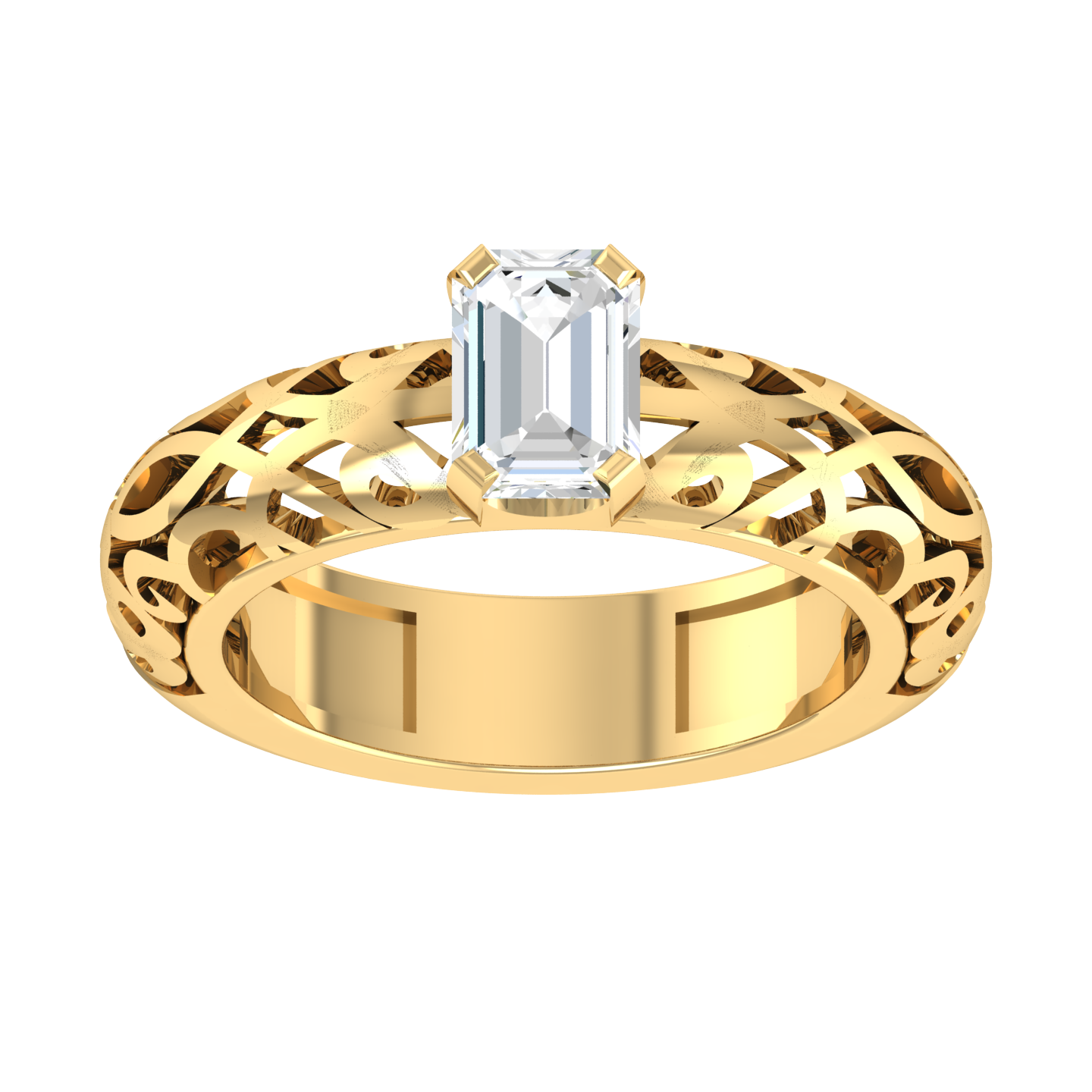 Forever Yours Yellow Gold Lab Grown Diamond