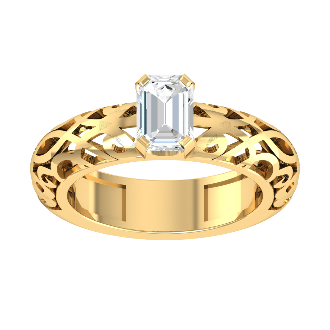 Forever Yours Yellow Gold Lab Grown Diamond