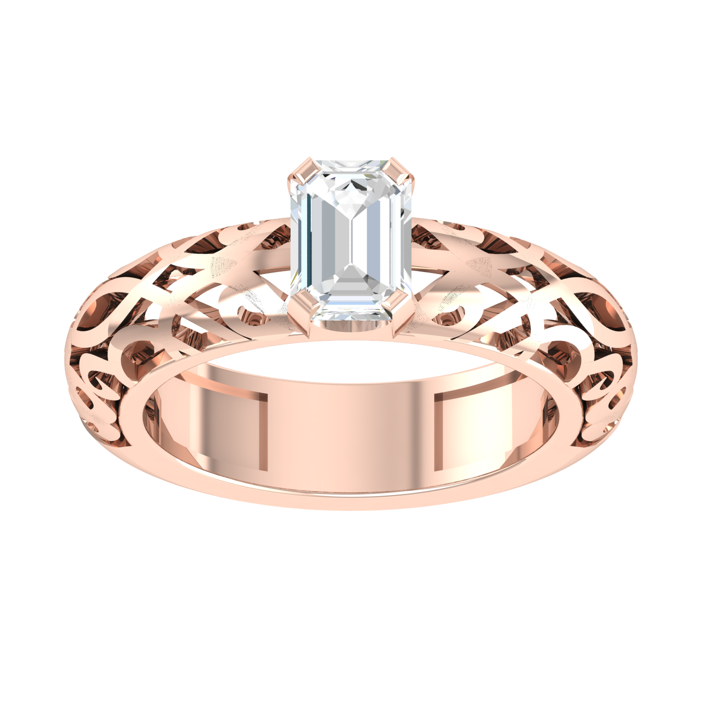 Forever Yours Rose Gold Lab Grown Diamond