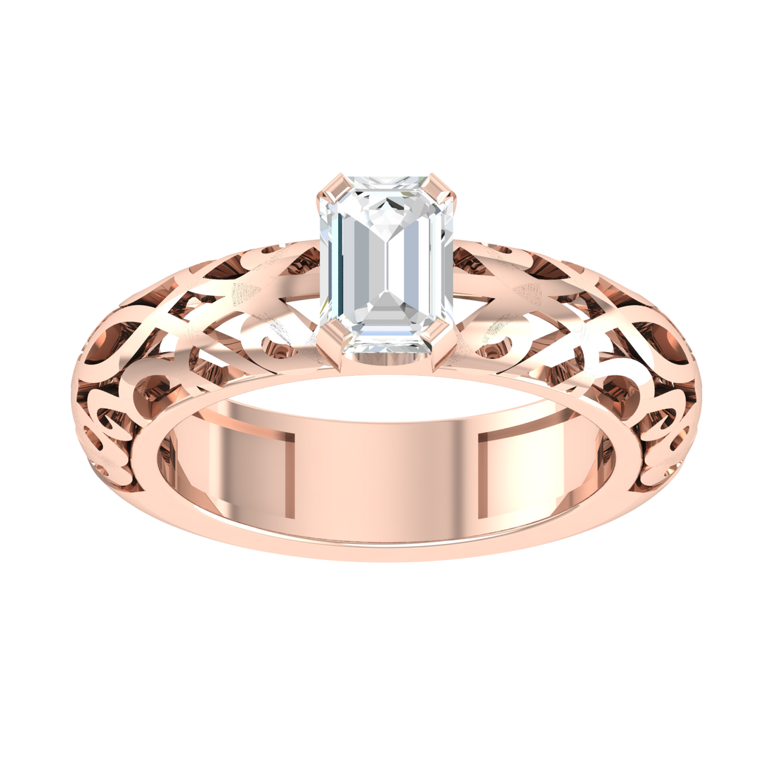 Forever Yours Rose Gold Lab Grown Diamond