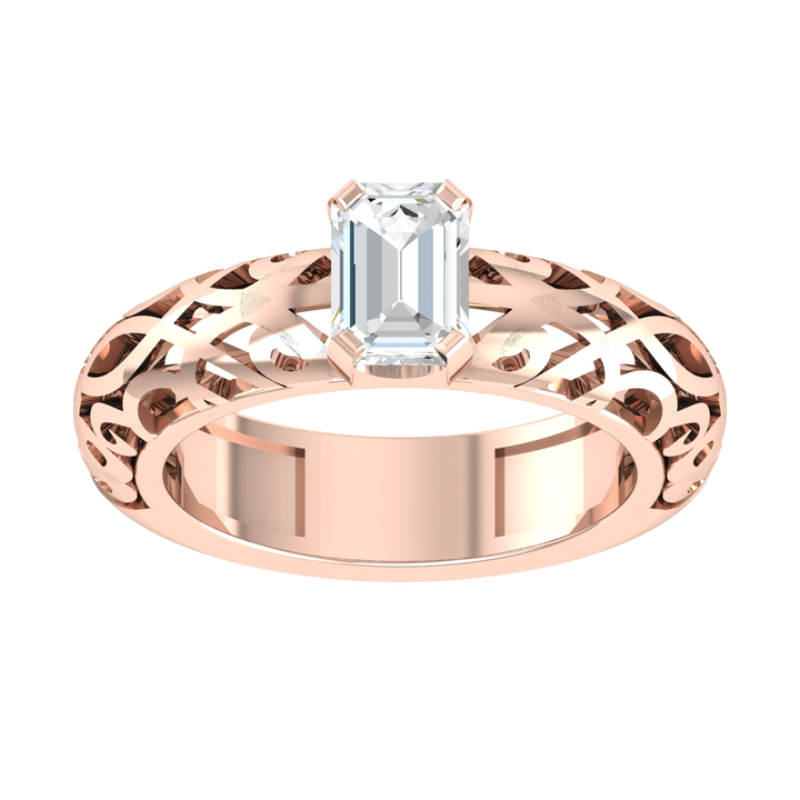 Forever Yours Rose Gold Lab Grown Diamond