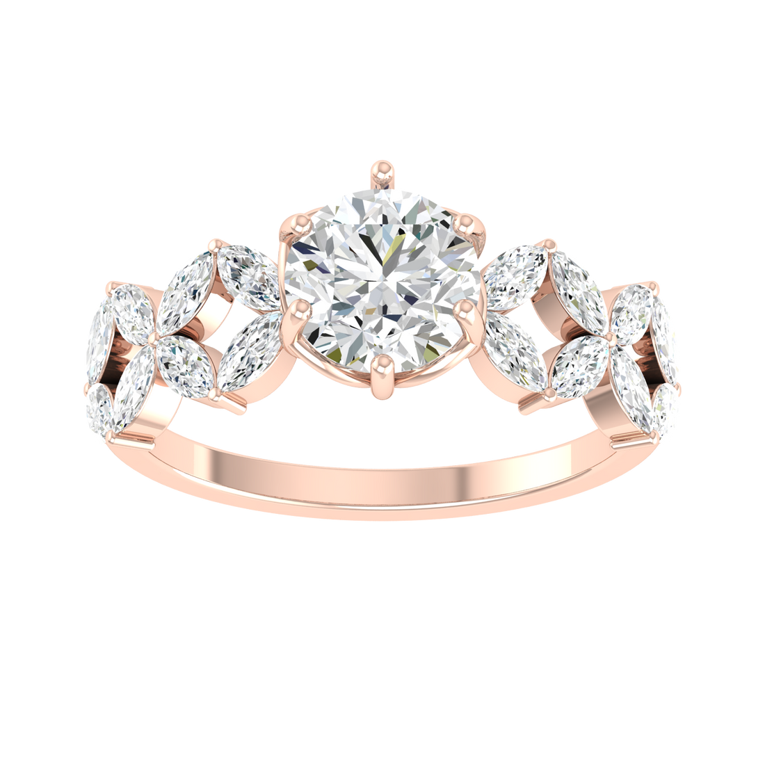 Gorgeous Gem Rose Gold Lab Grown Diamond