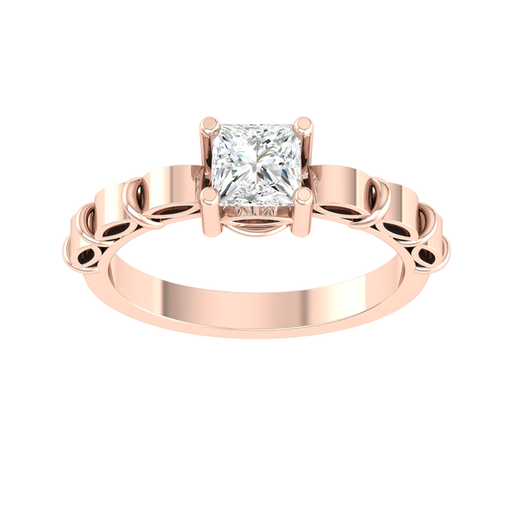 Delicate Jewel Rose Gold Lab Grown Diamond
