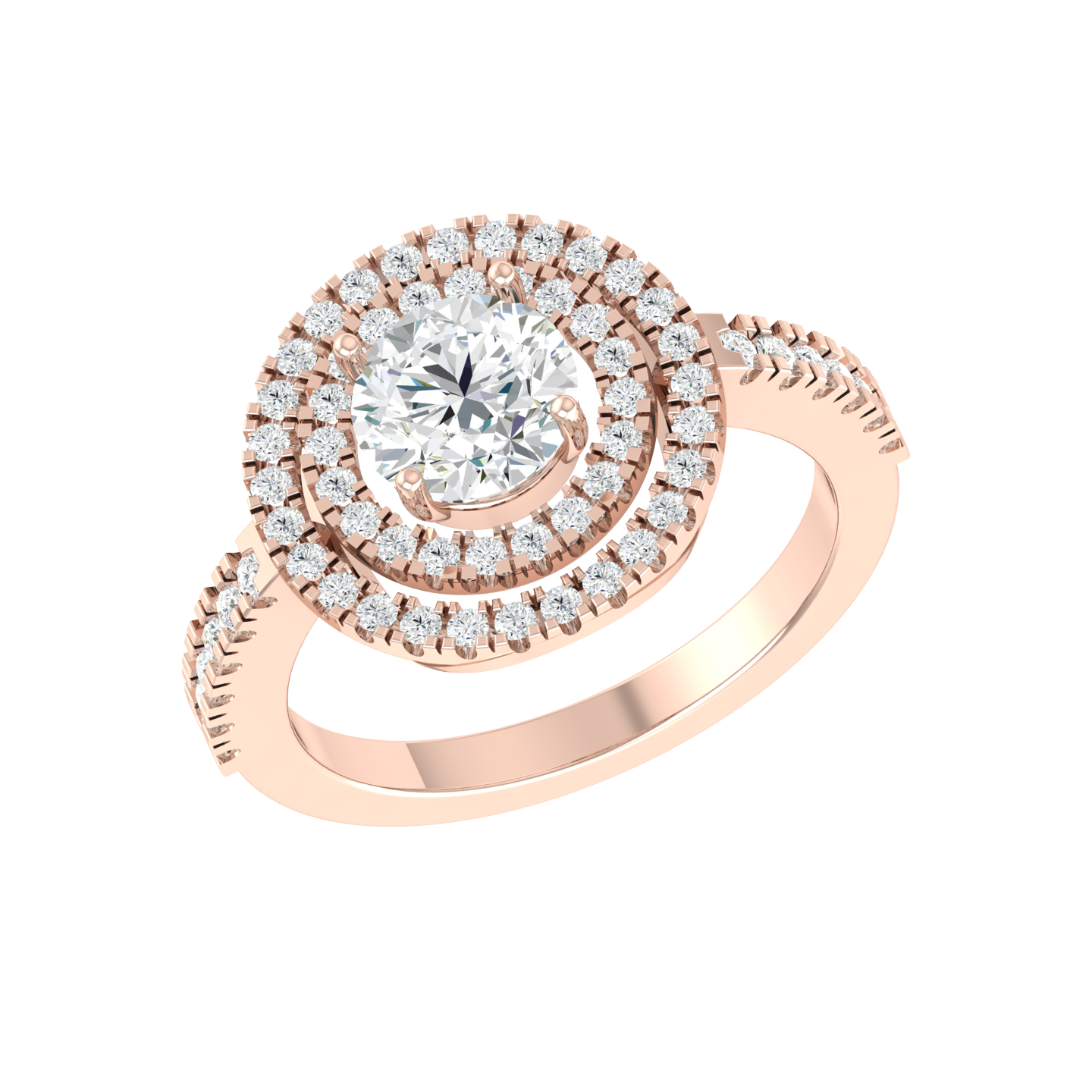 Rose Gold Lab Grown Diamond - Elegance Personified