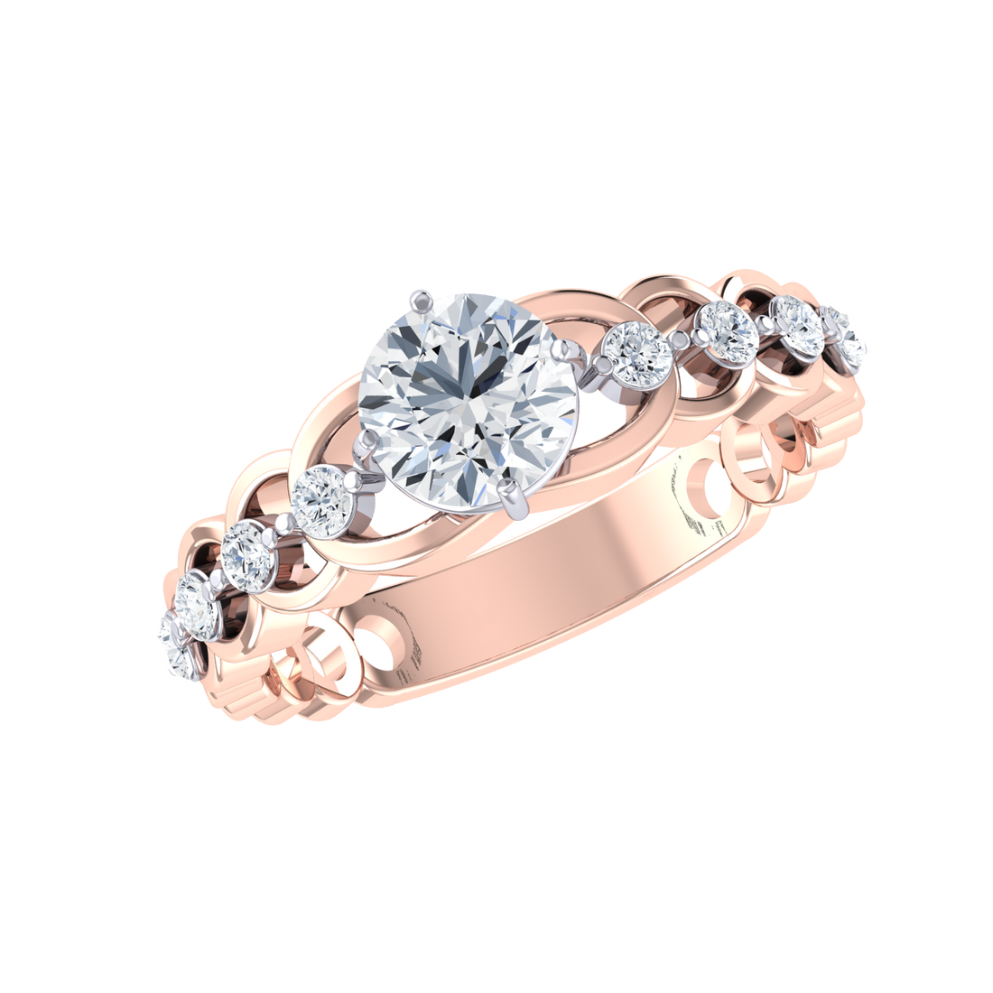 Rose Gold Lab Grown Diamond - Crown Jewel