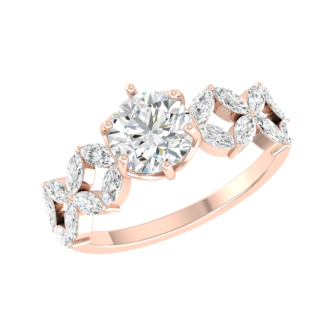 Rose Gold Lab Grown Diamond - Gorgeous Gem