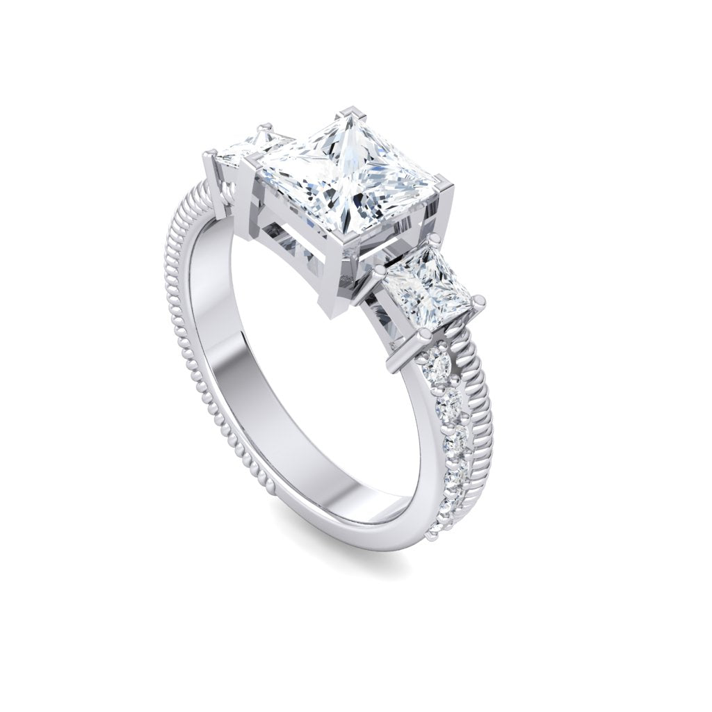 Sunkissed Trio White Gold Diamond